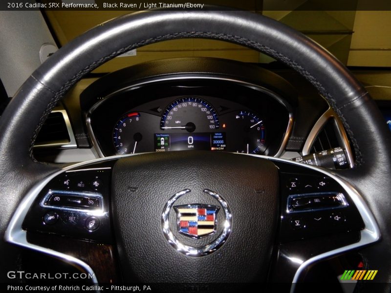Black Raven / Light Titanium/Ebony 2016 Cadillac SRX Performance