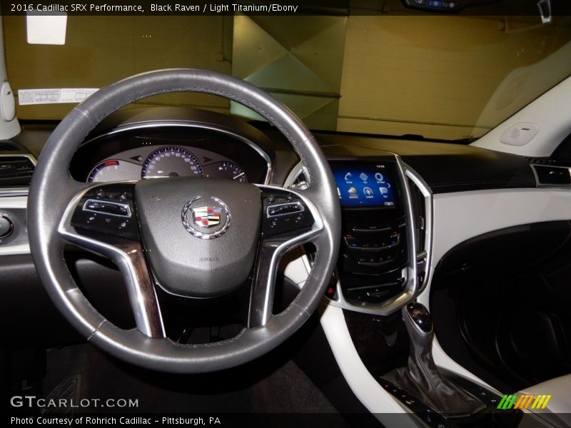 Black Raven / Light Titanium/Ebony 2016 Cadillac SRX Performance