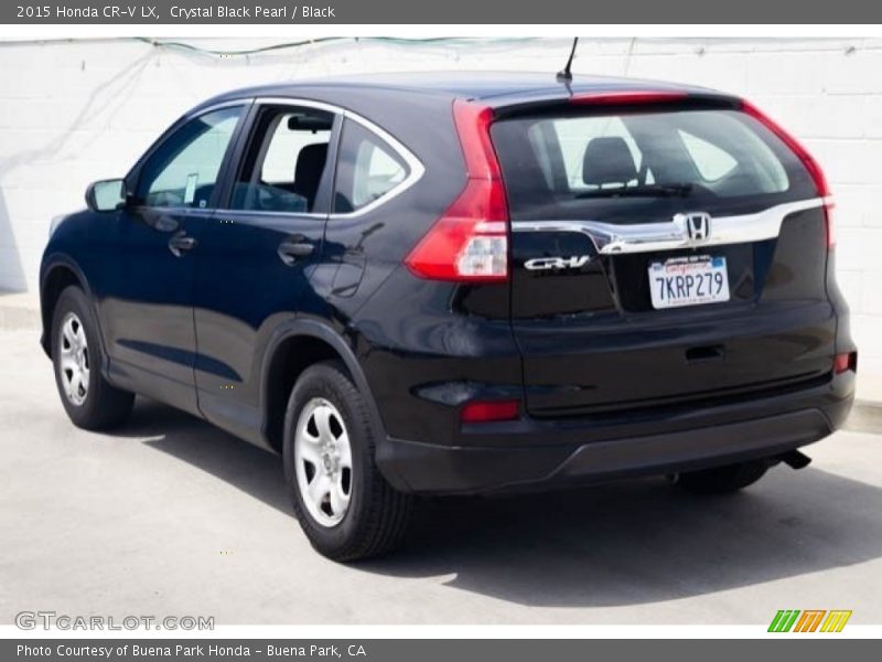 Crystal Black Pearl / Black 2015 Honda CR-V LX