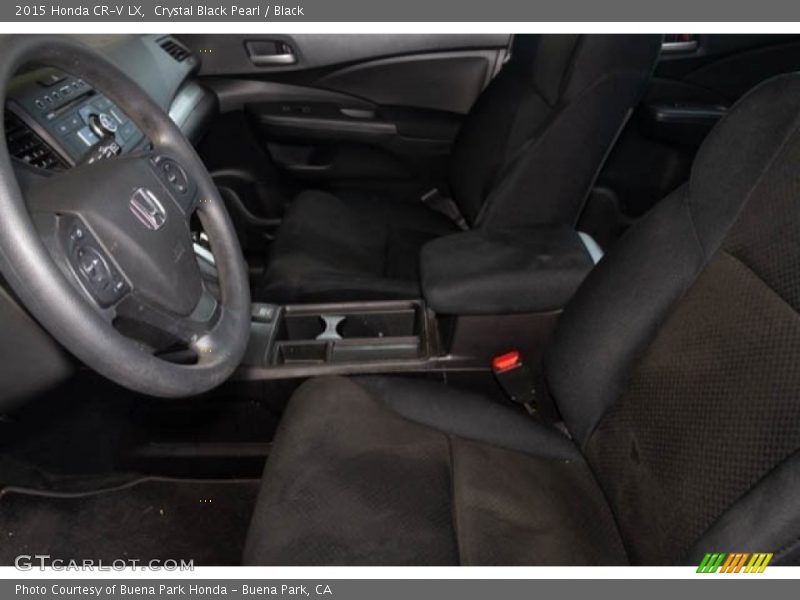 Crystal Black Pearl / Black 2015 Honda CR-V LX