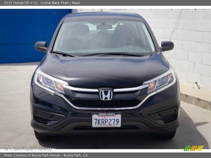 Crystal Black Pearl / Black 2015 Honda CR-V LX