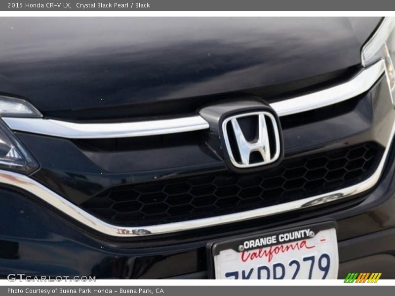 Crystal Black Pearl / Black 2015 Honda CR-V LX
