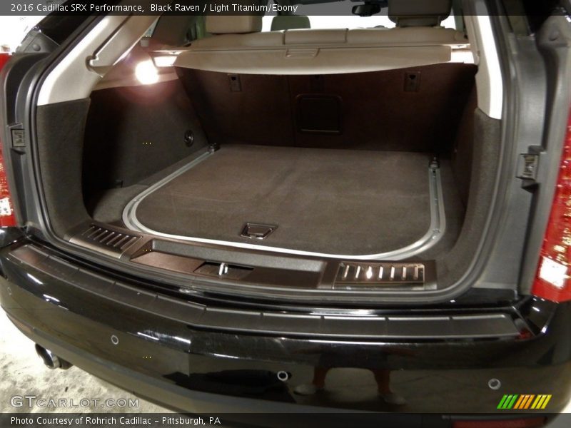 Black Raven / Light Titanium/Ebony 2016 Cadillac SRX Performance