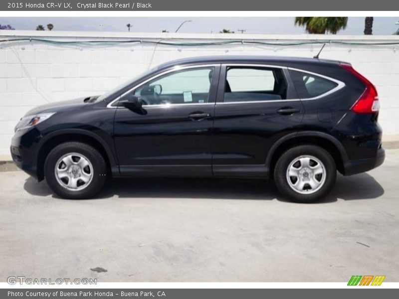 Crystal Black Pearl / Black 2015 Honda CR-V LX