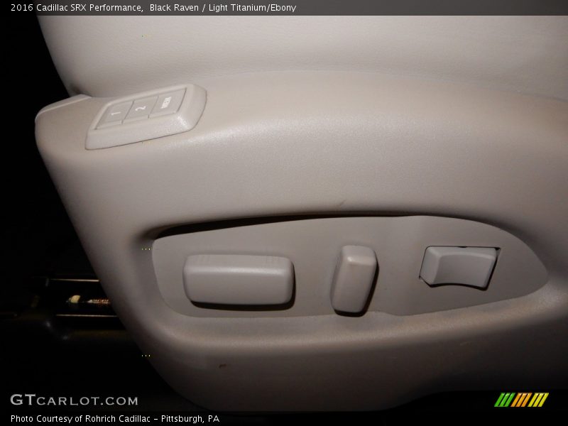 Black Raven / Light Titanium/Ebony 2016 Cadillac SRX Performance