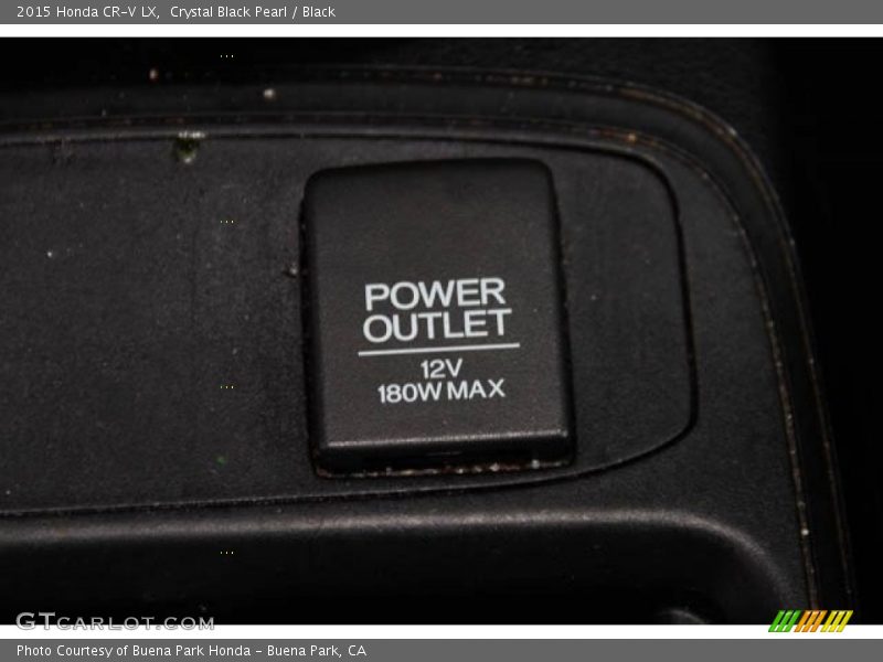 Crystal Black Pearl / Black 2015 Honda CR-V LX