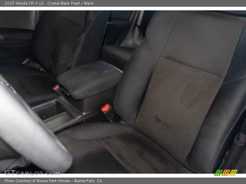 Crystal Black Pearl / Black 2015 Honda CR-V LX