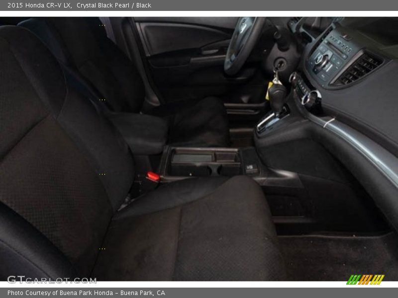Crystal Black Pearl / Black 2015 Honda CR-V LX