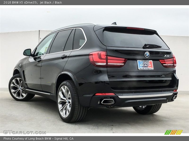 Jet Black / Black 2018 BMW X5 sDrive35i