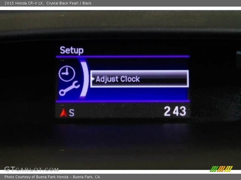 Crystal Black Pearl / Black 2015 Honda CR-V LX