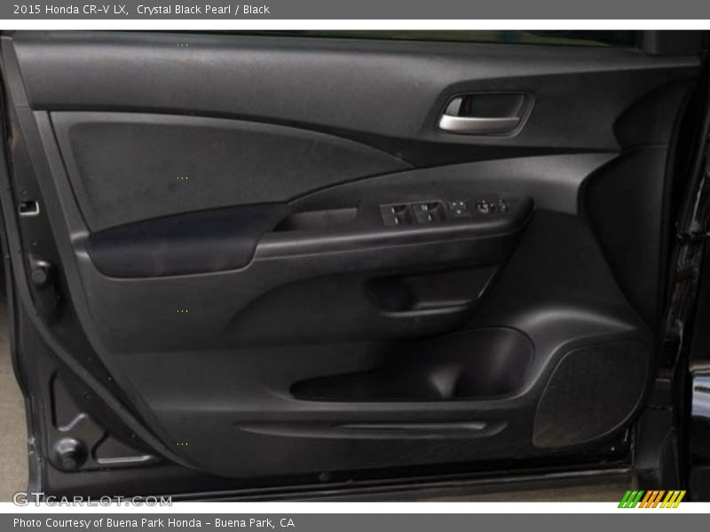 Crystal Black Pearl / Black 2015 Honda CR-V LX