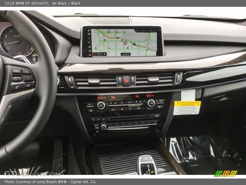 Jet Black / Black 2018 BMW X5 sDrive35i