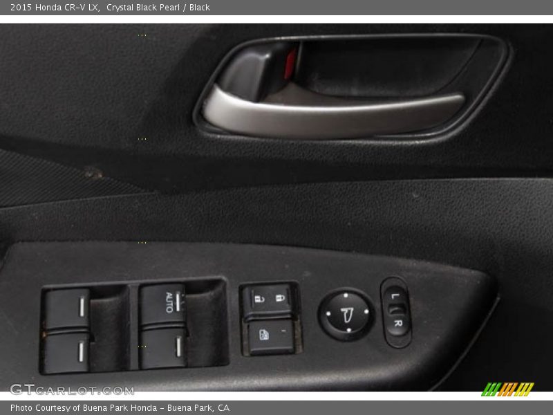 Crystal Black Pearl / Black 2015 Honda CR-V LX