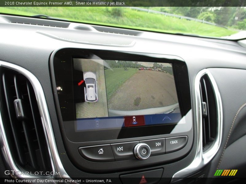 Silver Ice Metallic / Jet Black 2018 Chevrolet Equinox Premier AWD