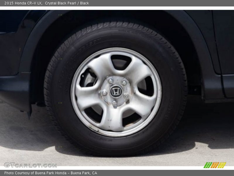 Crystal Black Pearl / Black 2015 Honda CR-V LX