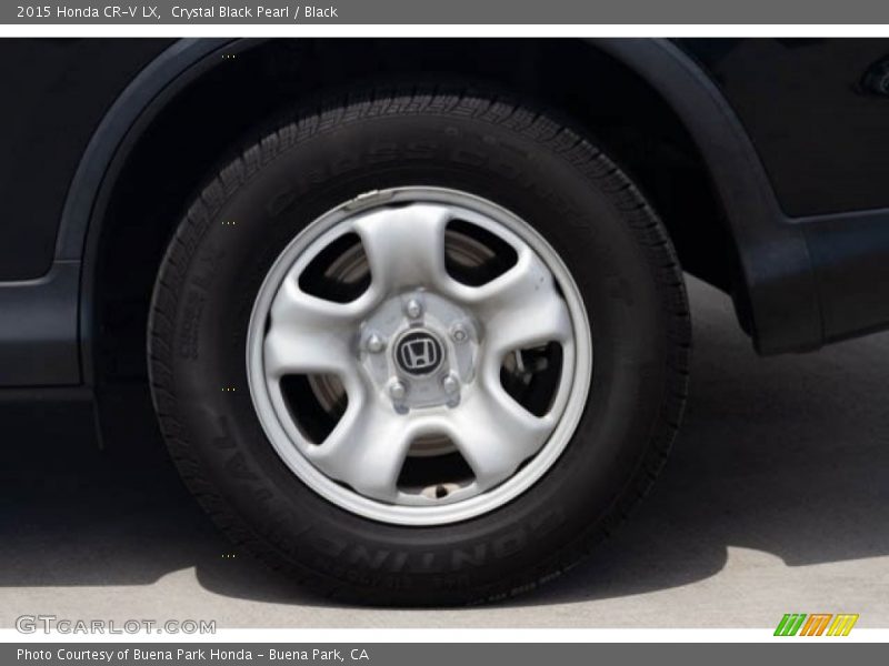Crystal Black Pearl / Black 2015 Honda CR-V LX