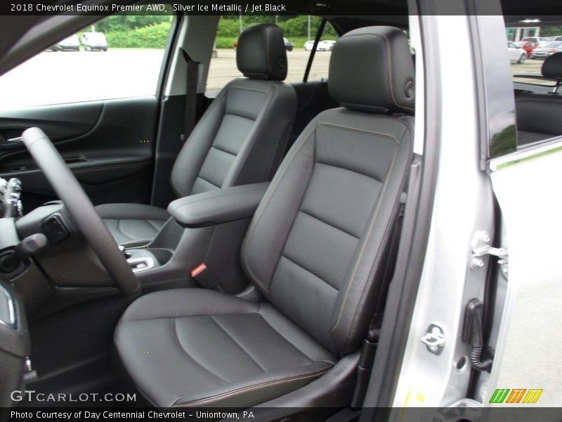 Silver Ice Metallic / Jet Black 2018 Chevrolet Equinox Premier AWD