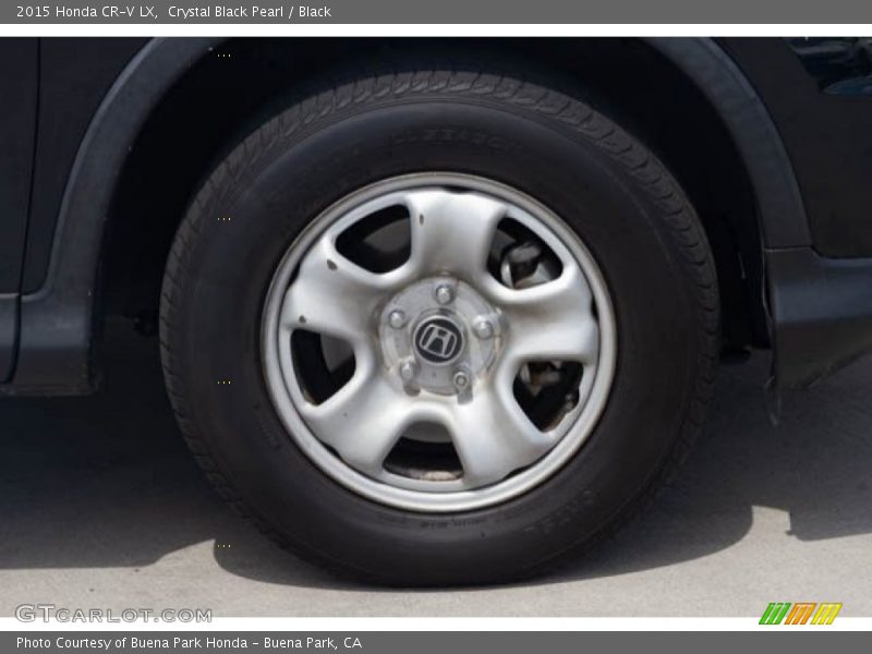 Crystal Black Pearl / Black 2015 Honda CR-V LX