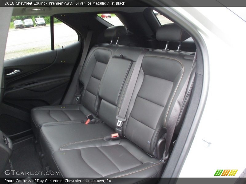 Silver Ice Metallic / Jet Black 2018 Chevrolet Equinox Premier AWD