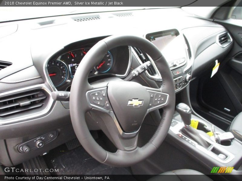 Silver Ice Metallic / Jet Black 2018 Chevrolet Equinox Premier AWD