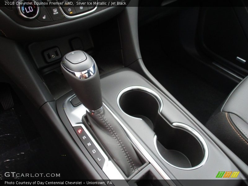 Silver Ice Metallic / Jet Black 2018 Chevrolet Equinox Premier AWD