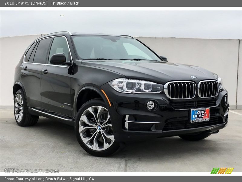 Jet Black / Black 2018 BMW X5 sDrive35i