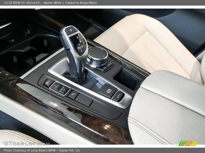 Alpine White / Canberra Beige/Black 2018 BMW X5 sDrive35i