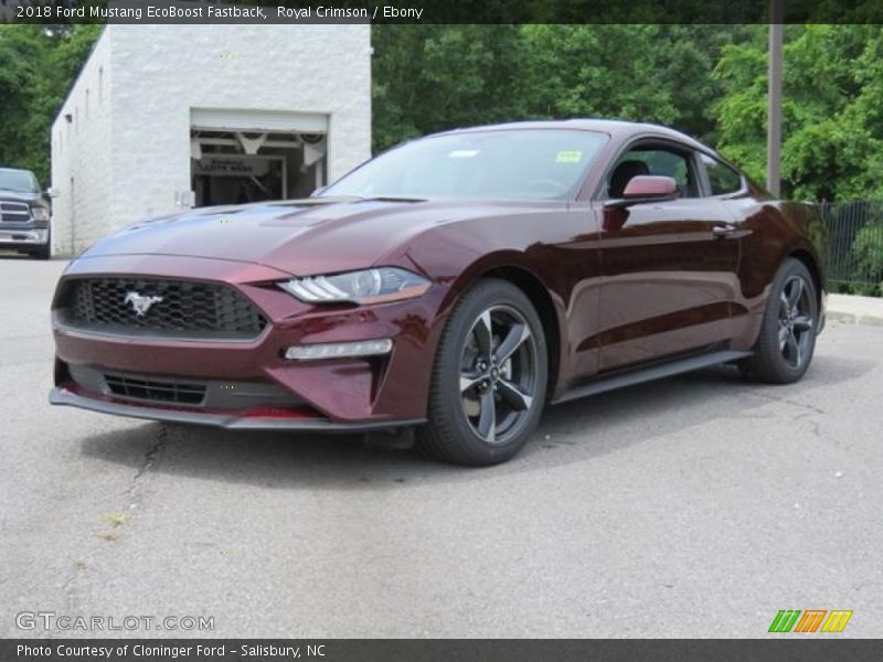  2018 Mustang EcoBoost Fastback Royal Crimson