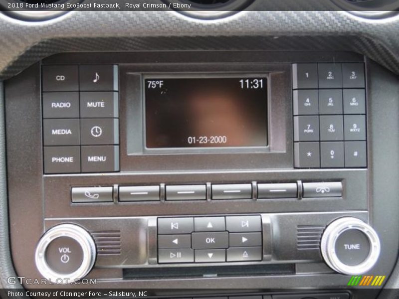 Controls of 2018 Mustang EcoBoost Fastback