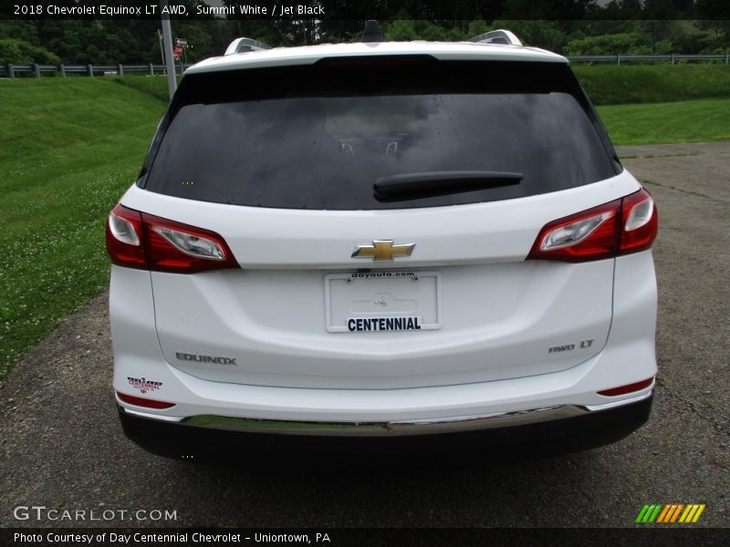 Summit White / Jet Black 2018 Chevrolet Equinox LT AWD
