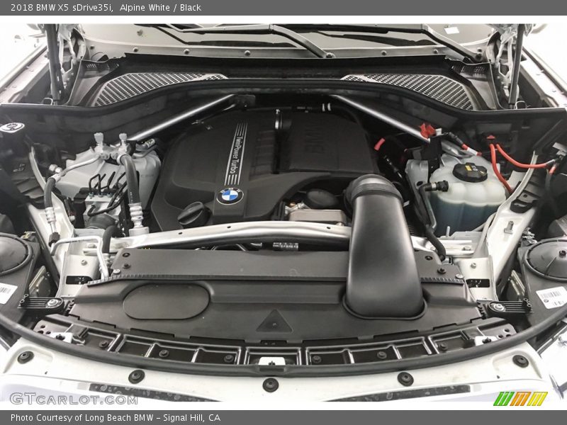 Alpine White / Black 2018 BMW X5 sDrive35i