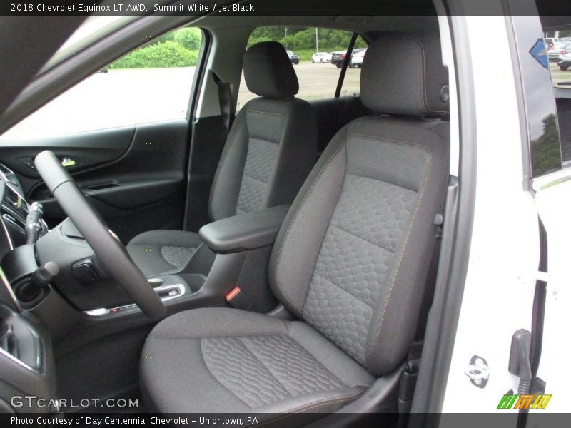 Summit White / Jet Black 2018 Chevrolet Equinox LT AWD