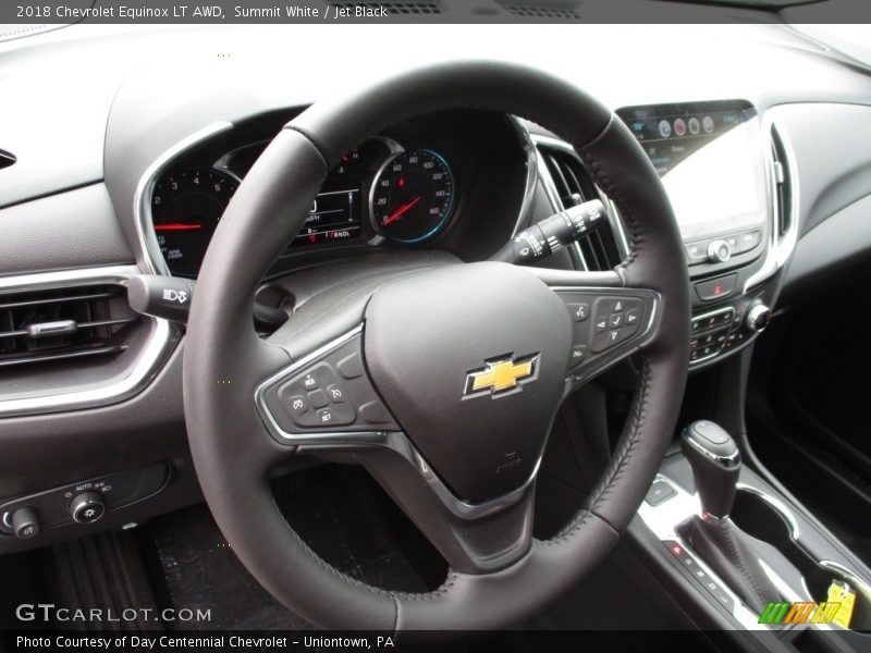 Summit White / Jet Black 2018 Chevrolet Equinox LT AWD