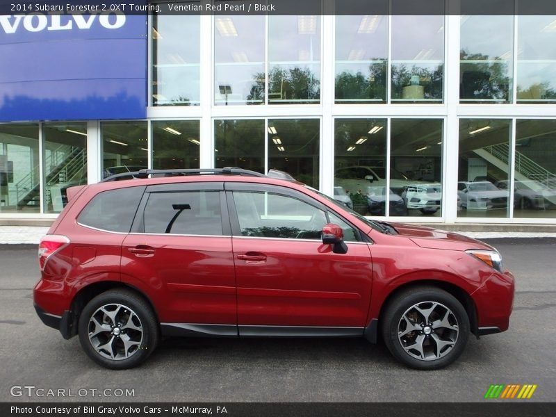 Venetian Red Pearl / Black 2014 Subaru Forester 2.0XT Touring