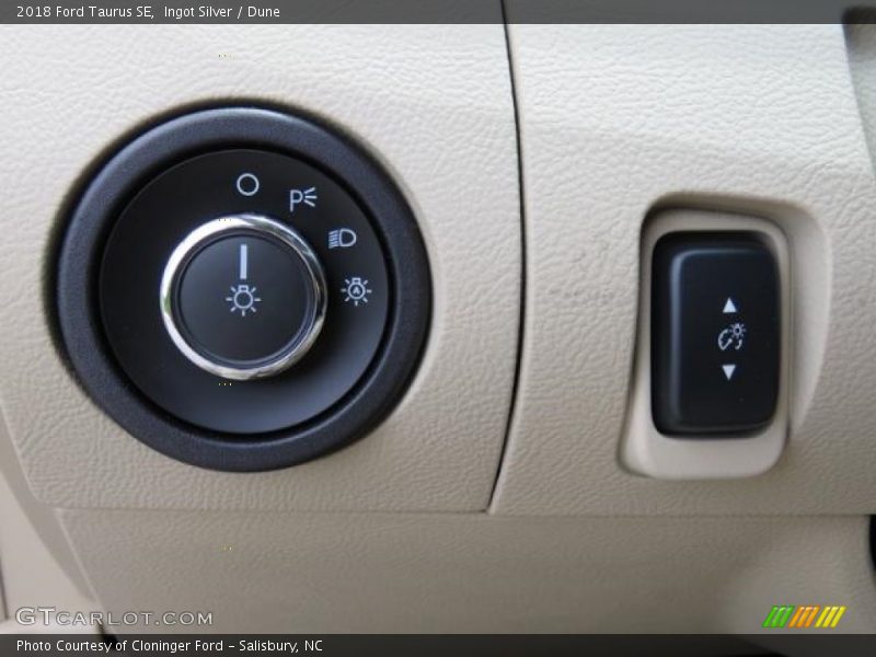 Controls of 2018 Taurus SE