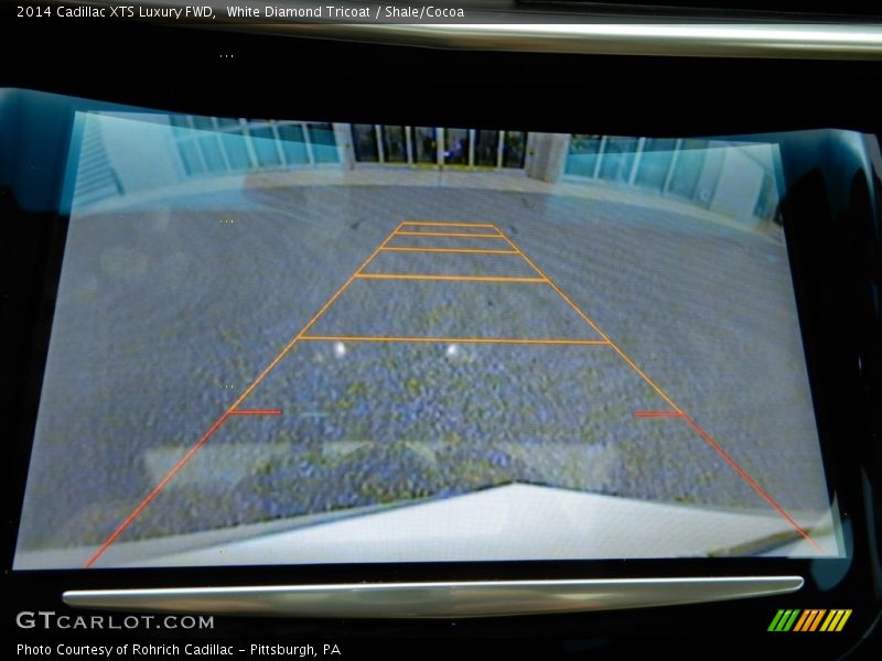 White Diamond Tricoat / Shale/Cocoa 2014 Cadillac XTS Luxury FWD