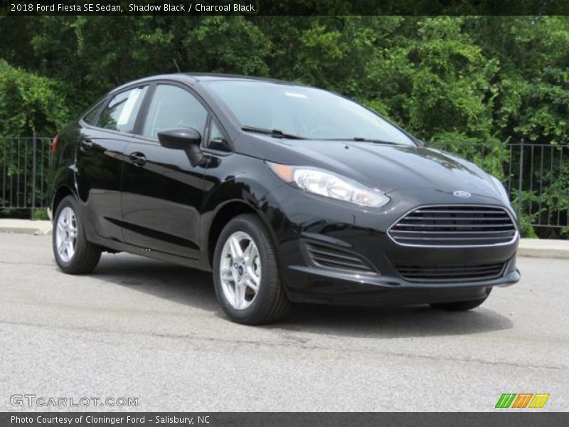 Shadow Black / Charcoal Black 2018 Ford Fiesta SE Sedan