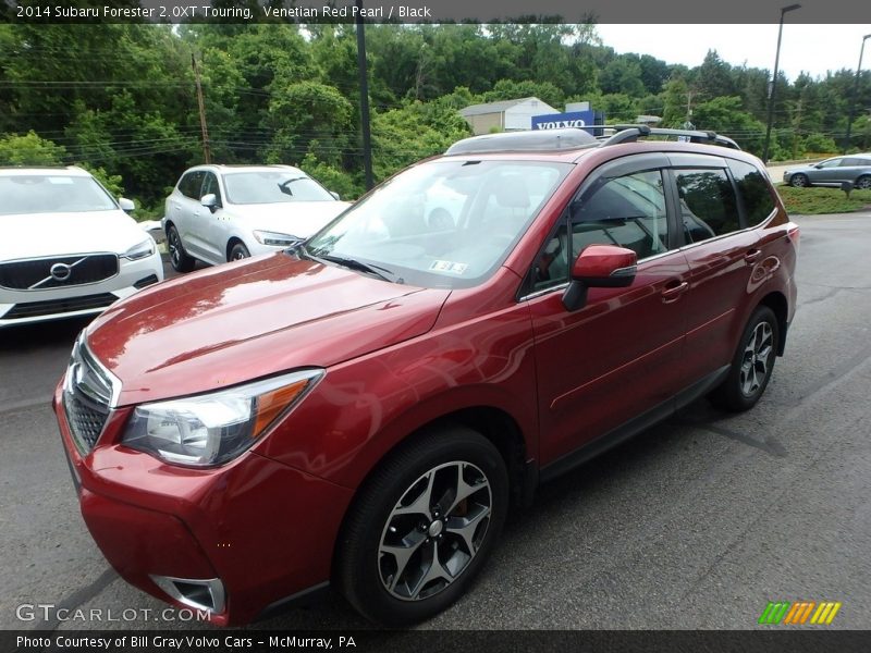 Venetian Red Pearl / Black 2014 Subaru Forester 2.0XT Touring