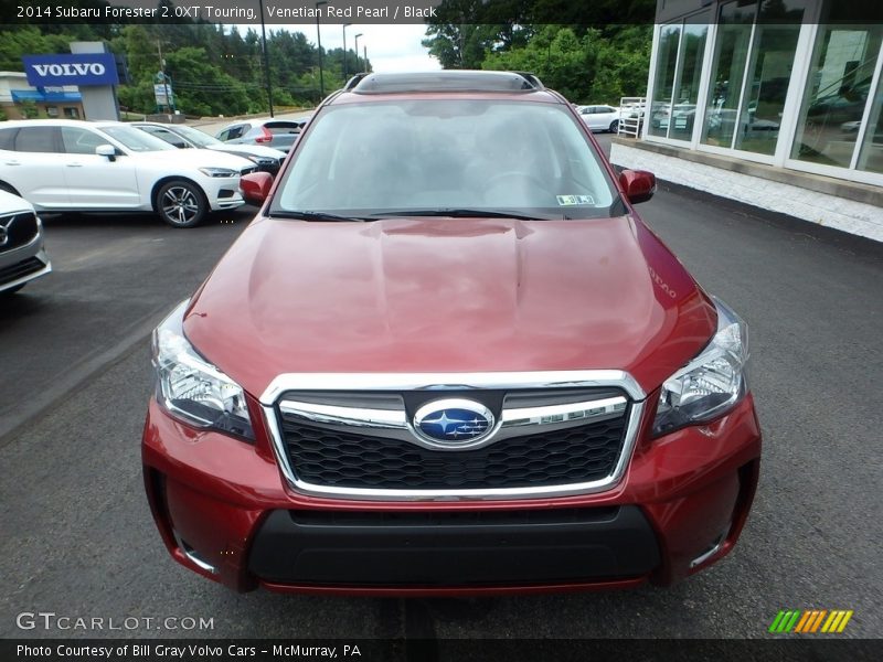 Venetian Red Pearl / Black 2014 Subaru Forester 2.0XT Touring