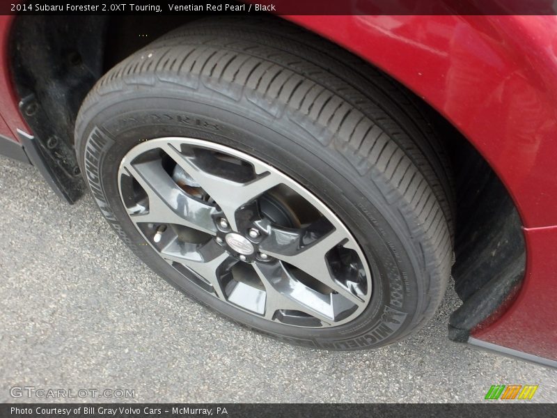 Venetian Red Pearl / Black 2014 Subaru Forester 2.0XT Touring