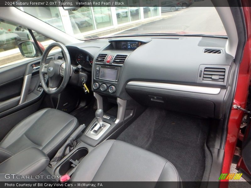 Venetian Red Pearl / Black 2014 Subaru Forester 2.0XT Touring