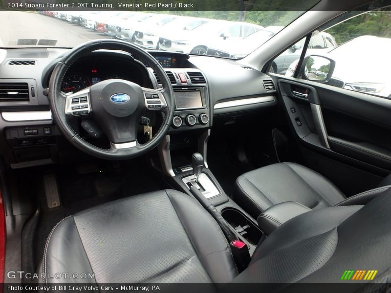 Venetian Red Pearl / Black 2014 Subaru Forester 2.0XT Touring