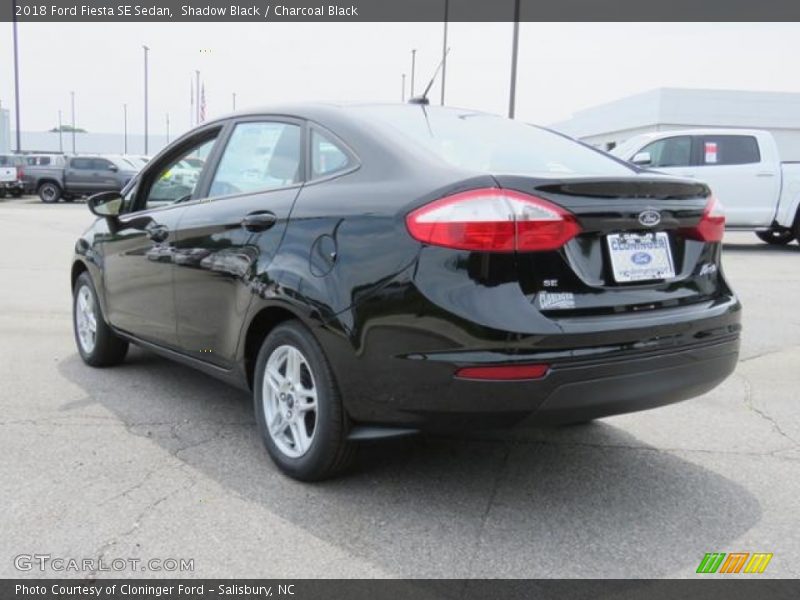 Shadow Black / Charcoal Black 2018 Ford Fiesta SE Sedan