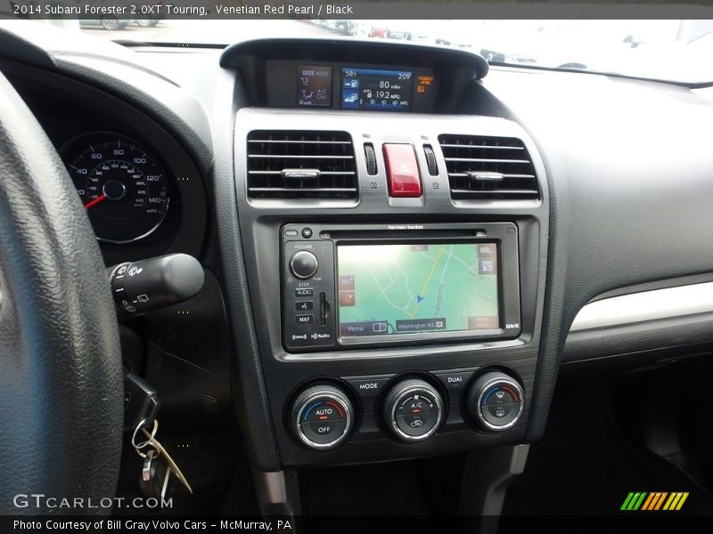 Venetian Red Pearl / Black 2014 Subaru Forester 2.0XT Touring