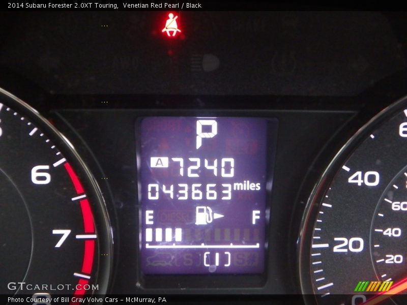 Venetian Red Pearl / Black 2014 Subaru Forester 2.0XT Touring