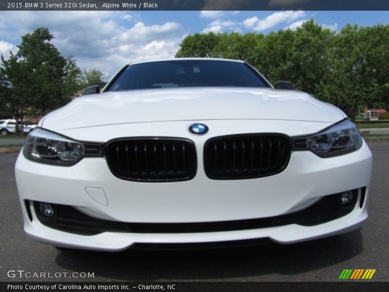 Alpine White / Black 2015 BMW 3 Series 320i Sedan