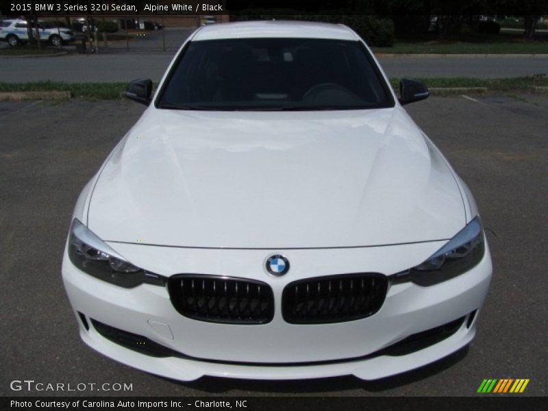 Alpine White / Black 2015 BMW 3 Series 320i Sedan