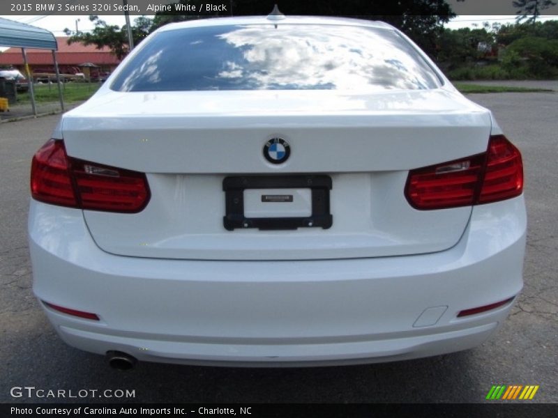 Alpine White / Black 2015 BMW 3 Series 320i Sedan