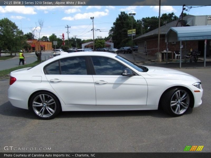 Alpine White / Black 2015 BMW 3 Series 320i Sedan