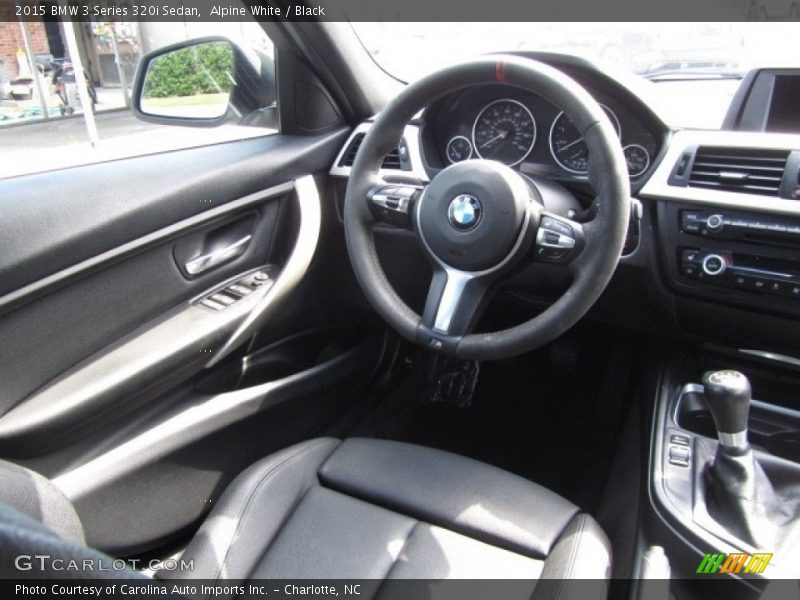 Alpine White / Black 2015 BMW 3 Series 320i Sedan